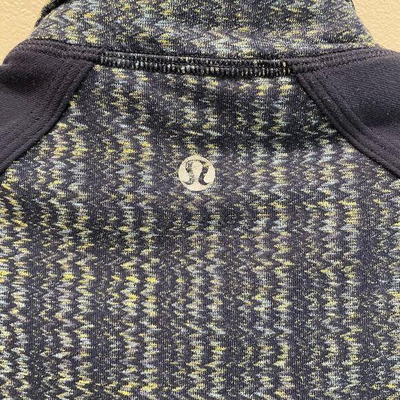 Lululemon Women’s Nice Asana Jacket in Ziggy Wee August Inkwell / Inkwell - Picture 15 of 15